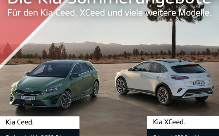  Kia Sommerangebote