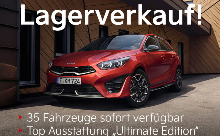  Kia Ceed Lagerwagenaktion