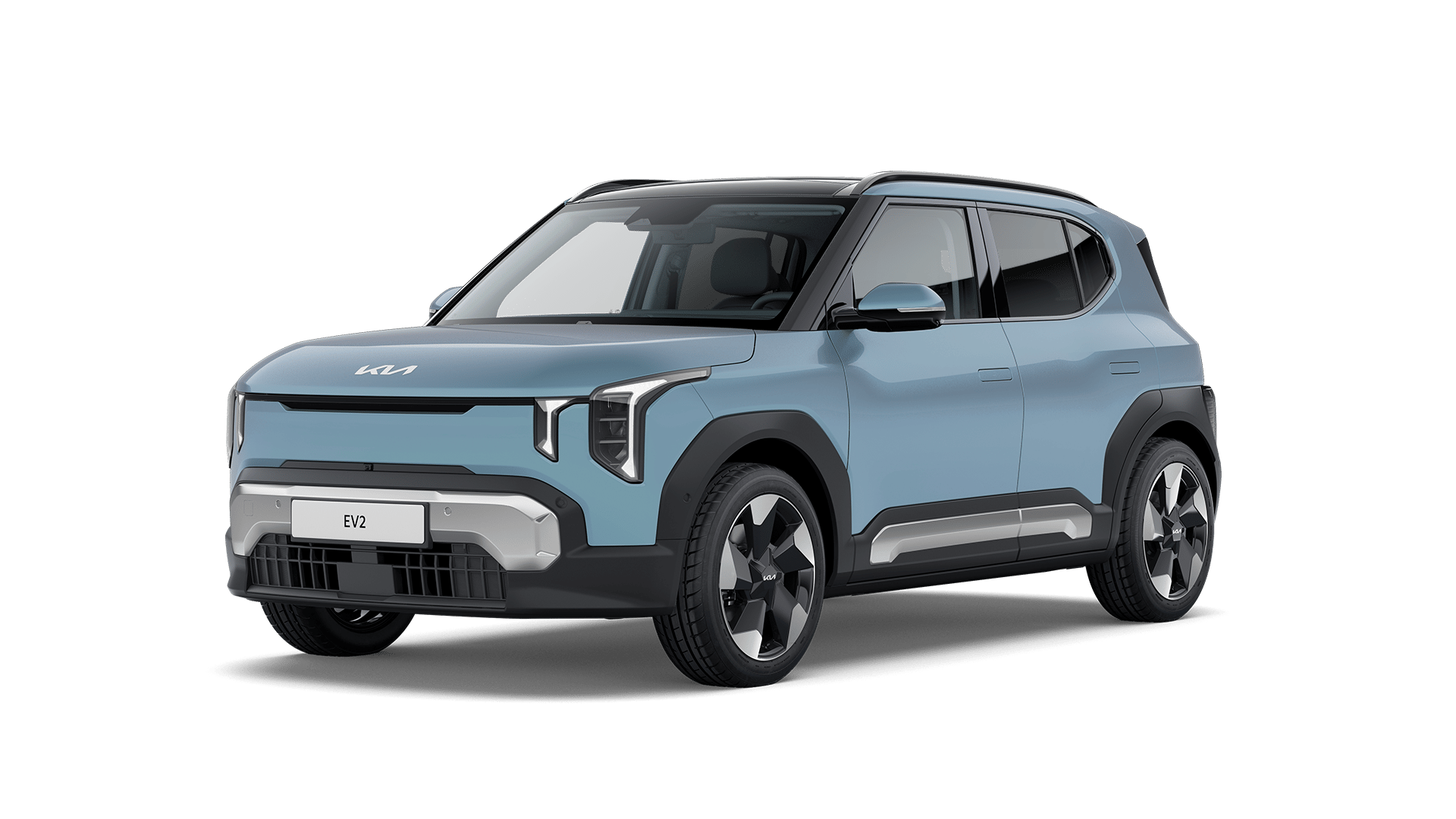 Kia EV2 Earth hellblau