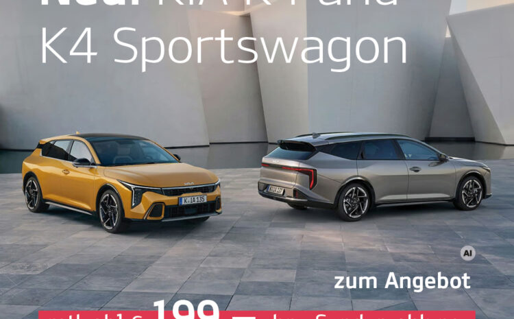  Neu! Kia K4 und K4 Sportswagon