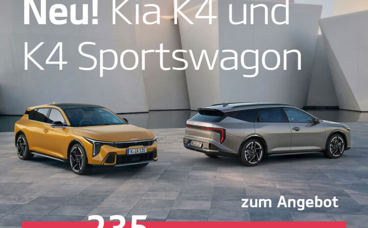  Neu! Kia K4 und K4 Sportswagon
