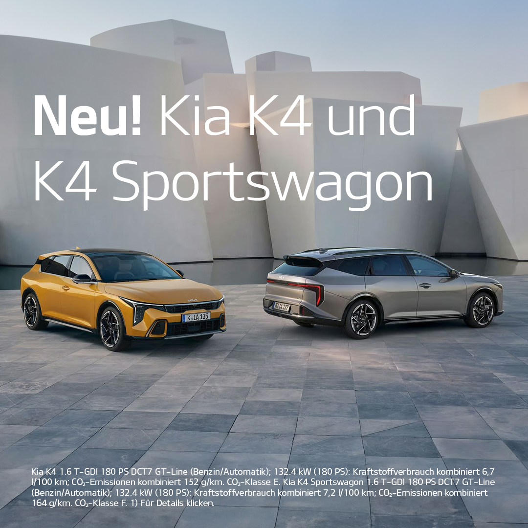 HM Kia K4 und K4 Sportwagon neu