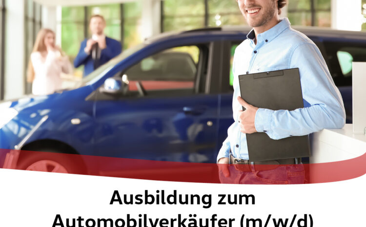  Azubi Automobilverkäufer (m/w/d)