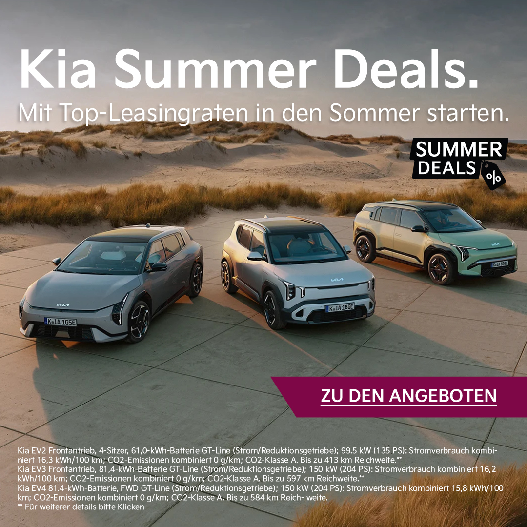 Die Kia Summer Deals.